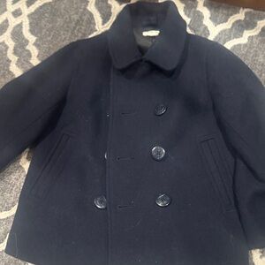 Janie and Jack Midnight Blue Peacoat